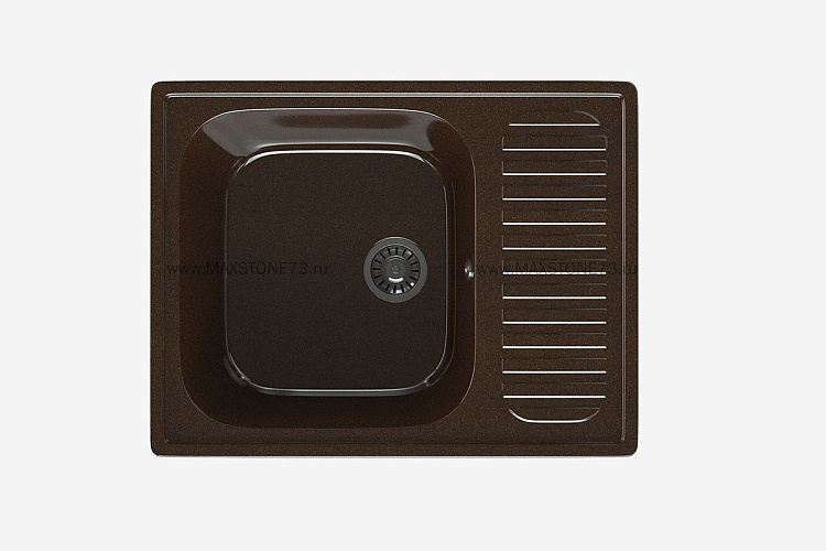 MAXSTONE Мойка глянцевая MS-6 (лео) 640*490*215